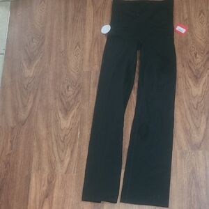 SPANX Very Black Booty Boost Skinny Flare Pants